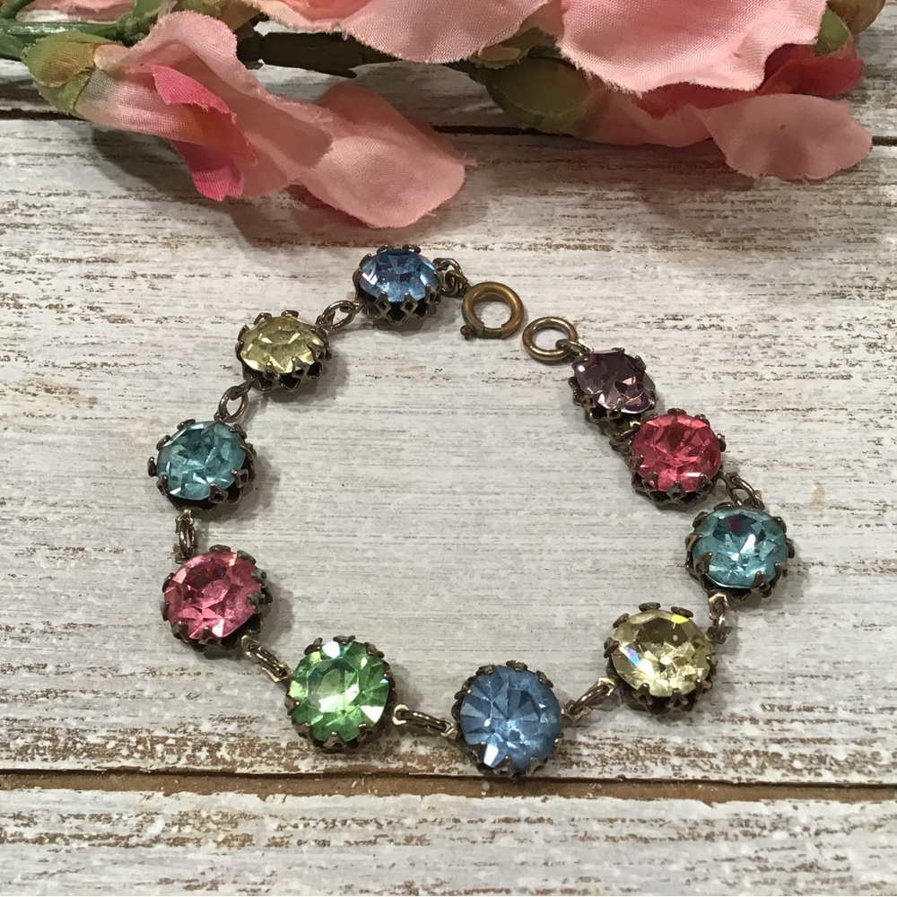 Vintage Rhinestones Bracelet